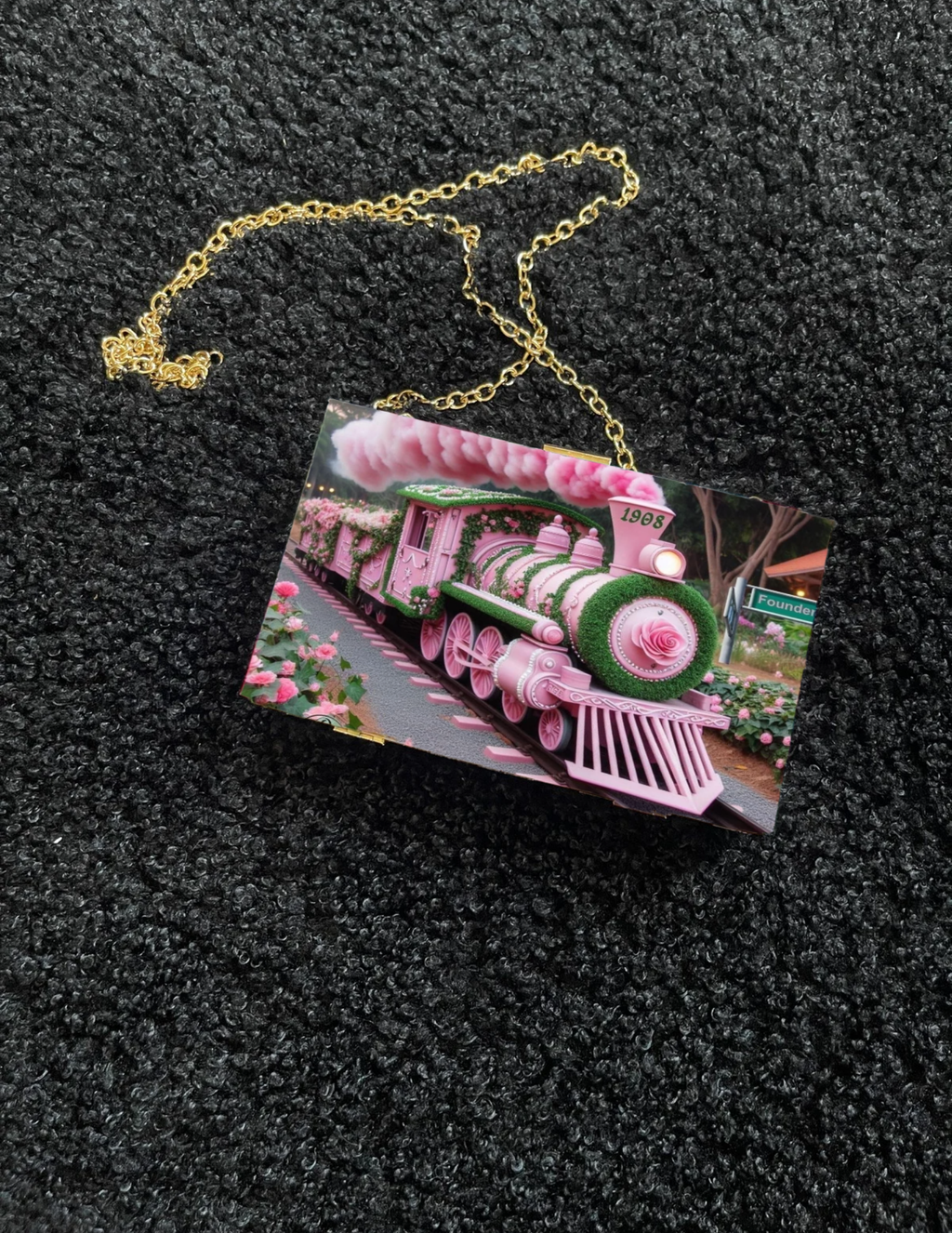 Customizable Acrylic Clutch Purse