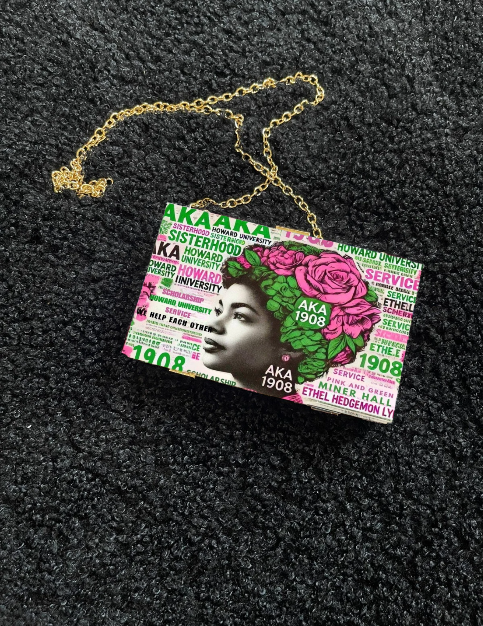 Customizable Acrylic Clutch Purse