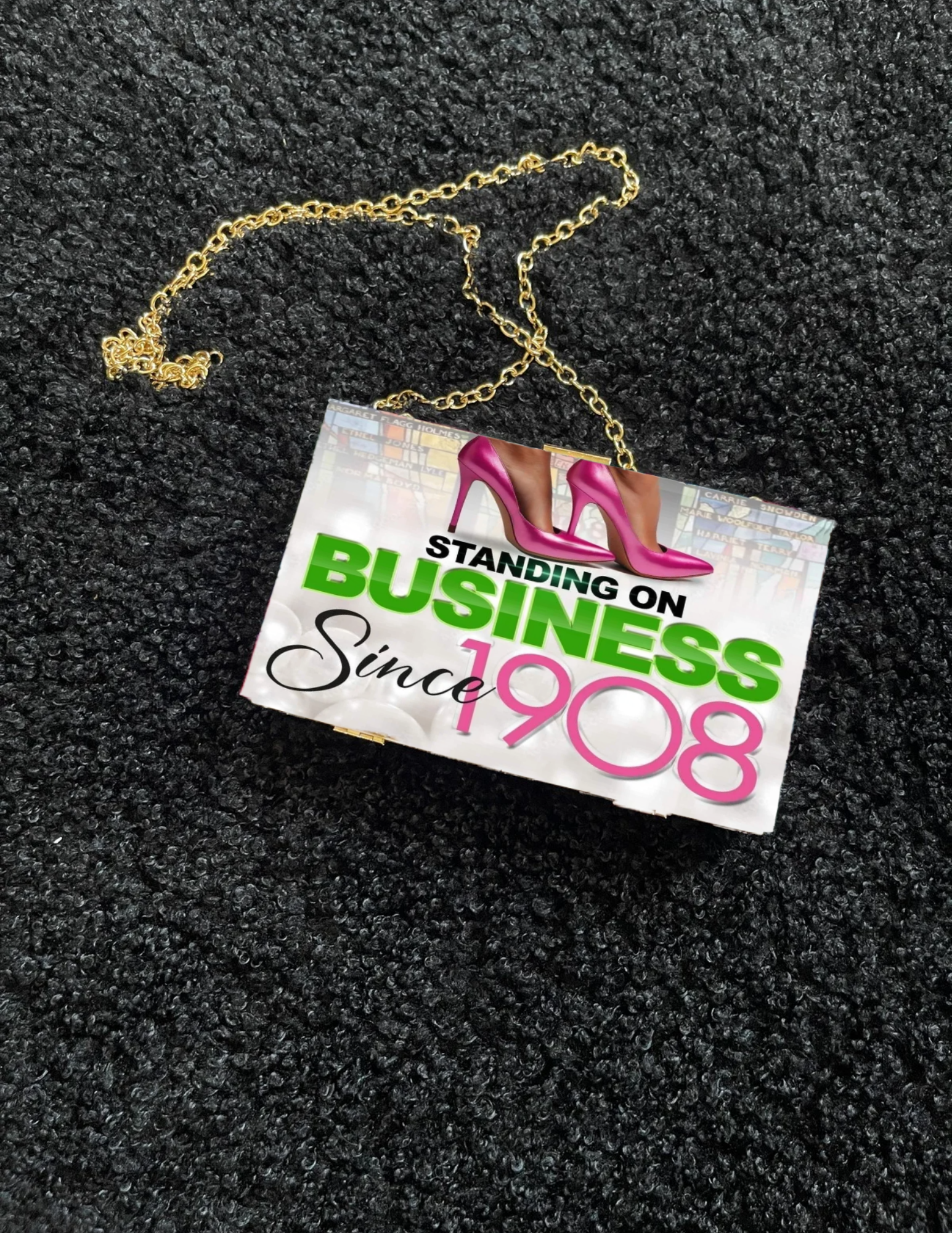 Customizable Acrylic Clutch Purse