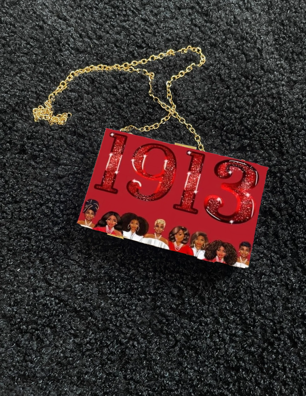 Customizable Acrylic Clutch Purse