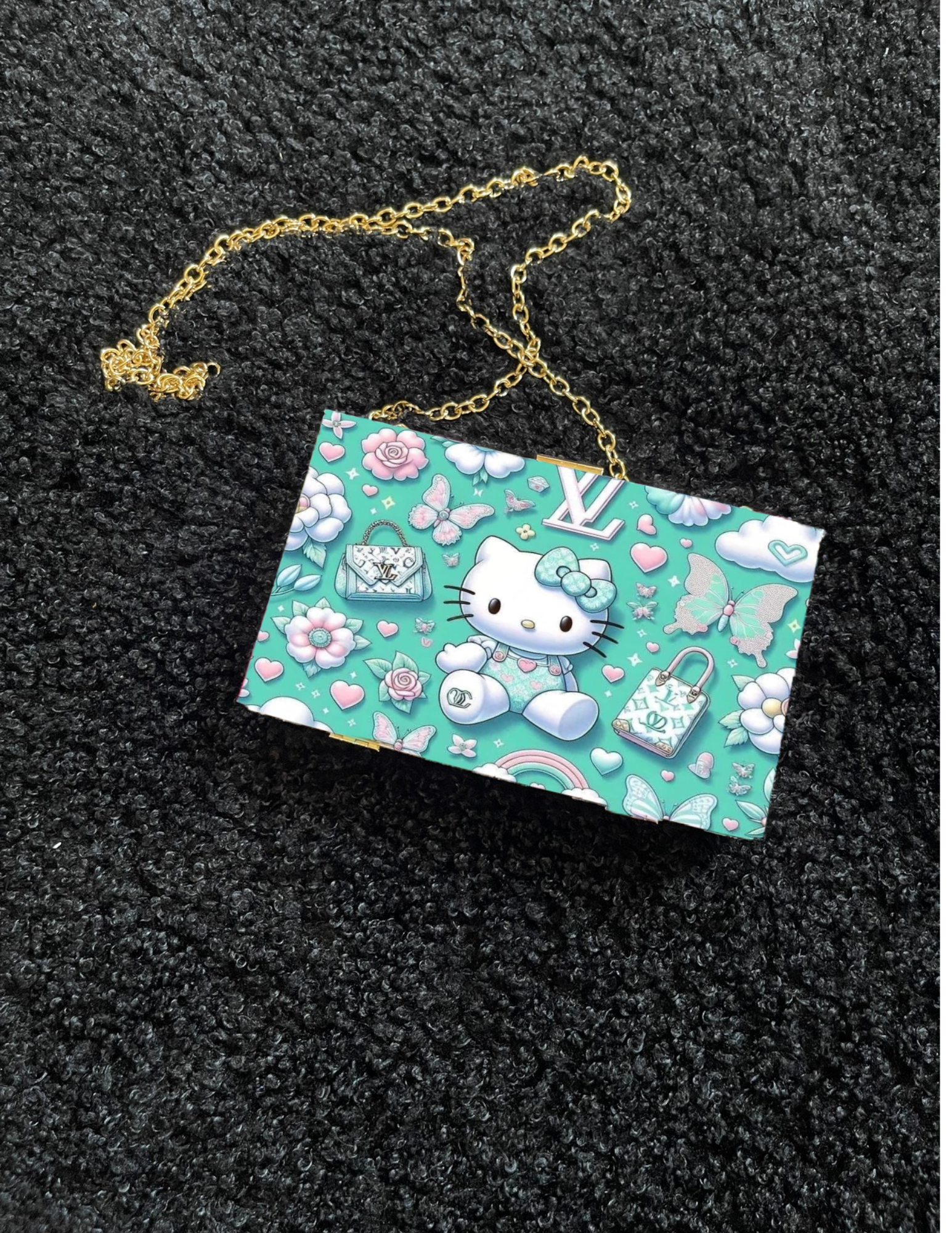 Customizable Acrylic Clutch Purse