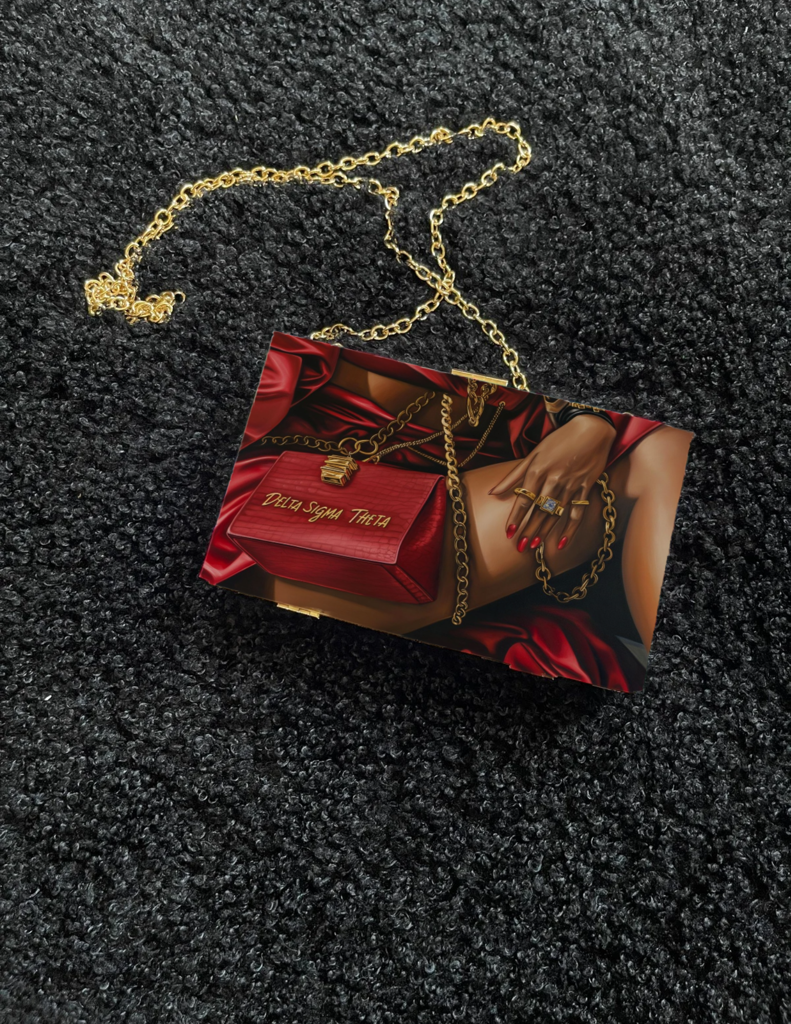 Customizable Acrylic Clutch Purse