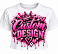 Custom Crop Tee