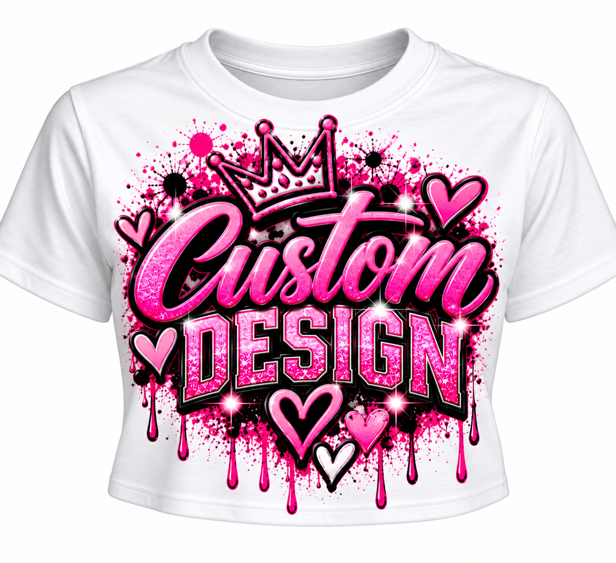 Custom Crop Tee