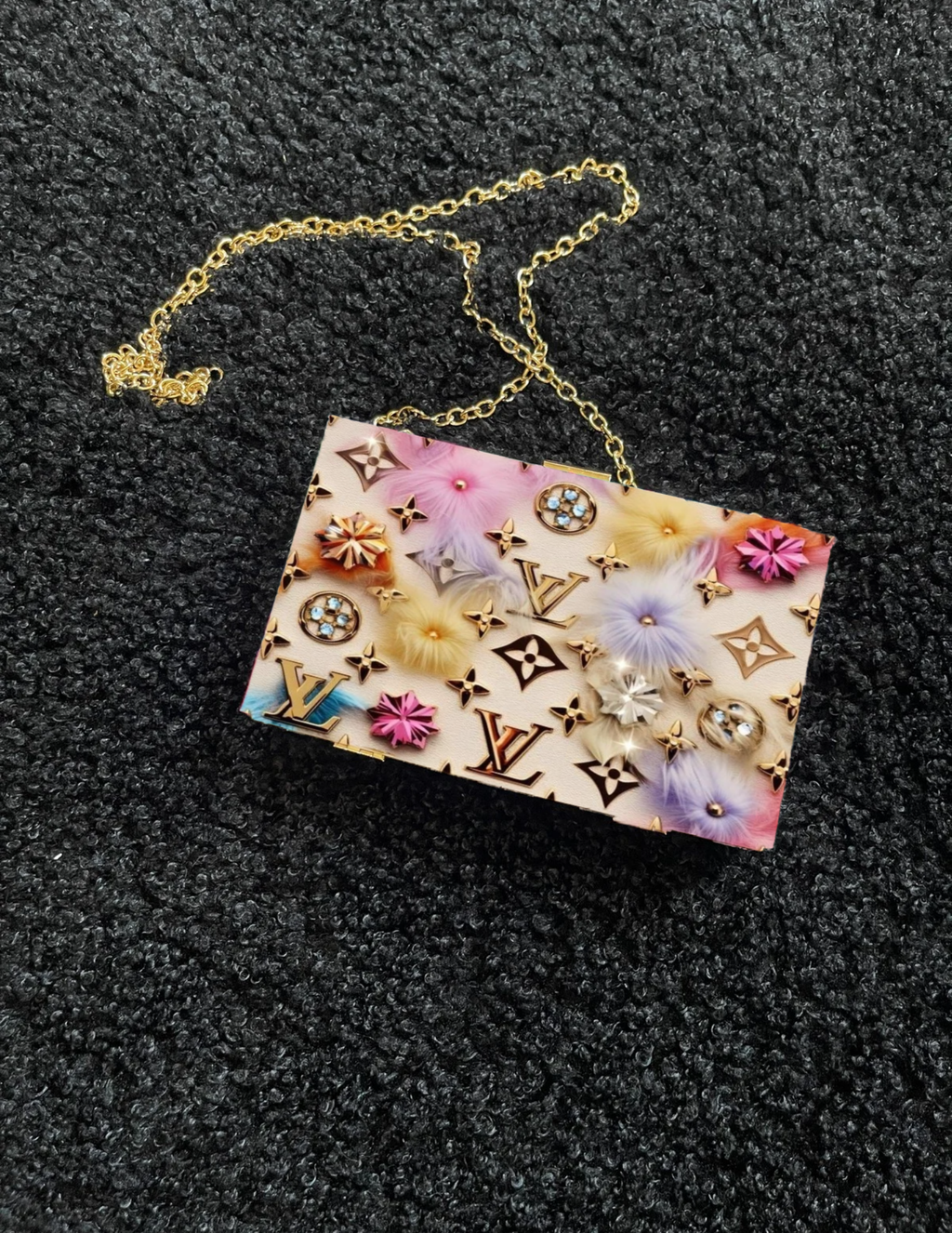 Customizable Acrylic Clutch Purse