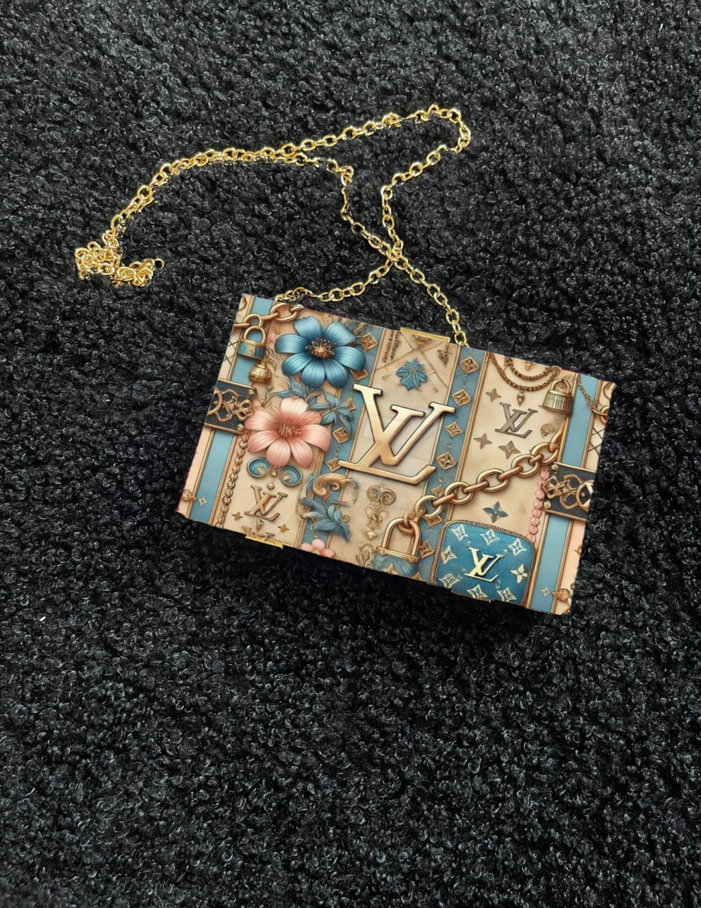 Customizable Acrylic Clutch Purse