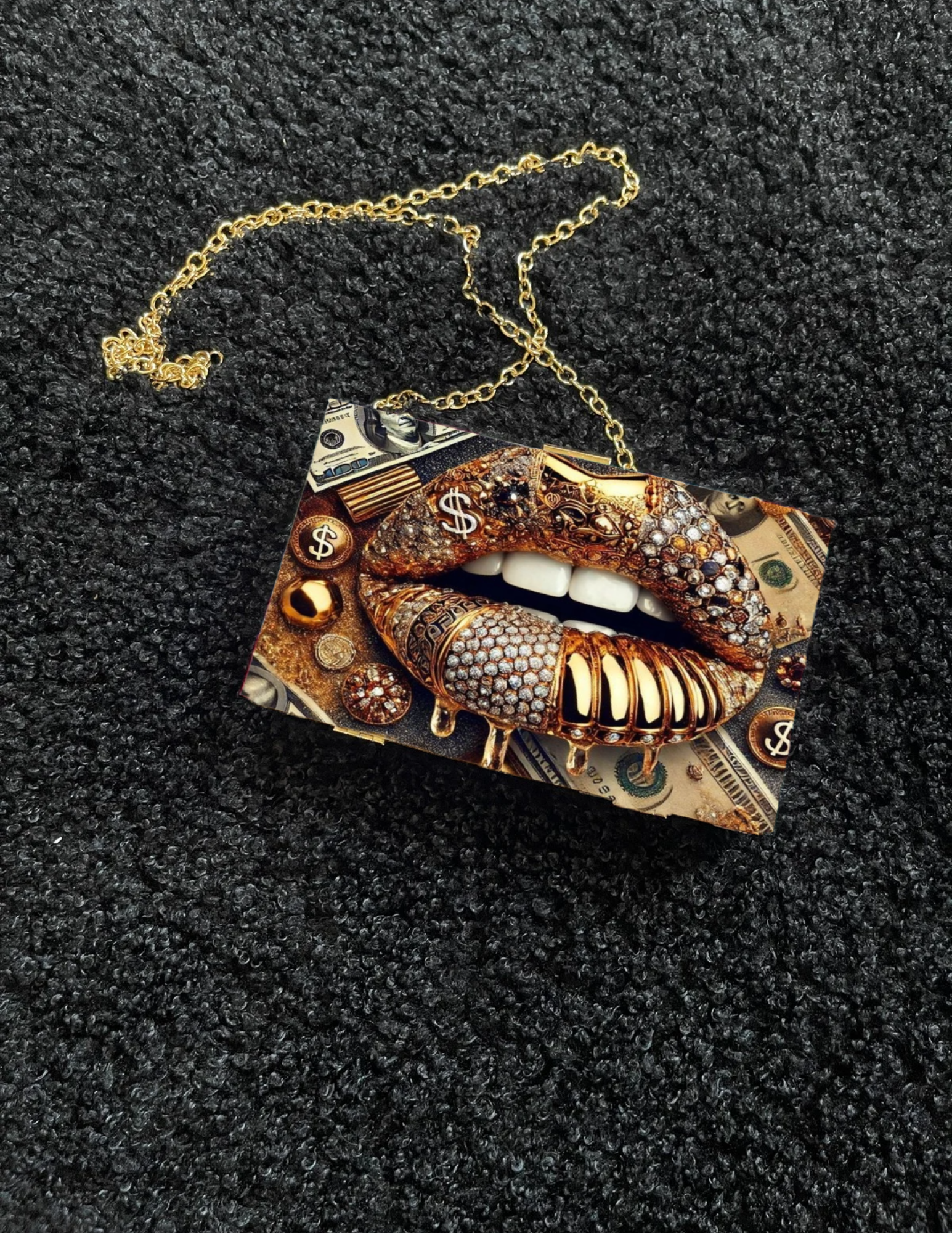 Customizable Acrylic Clutch Purse