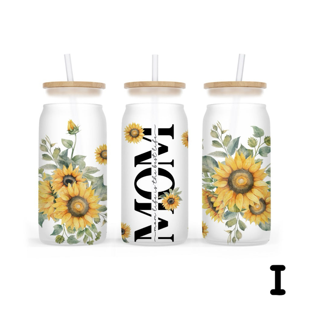 Mom Life Libbey glass