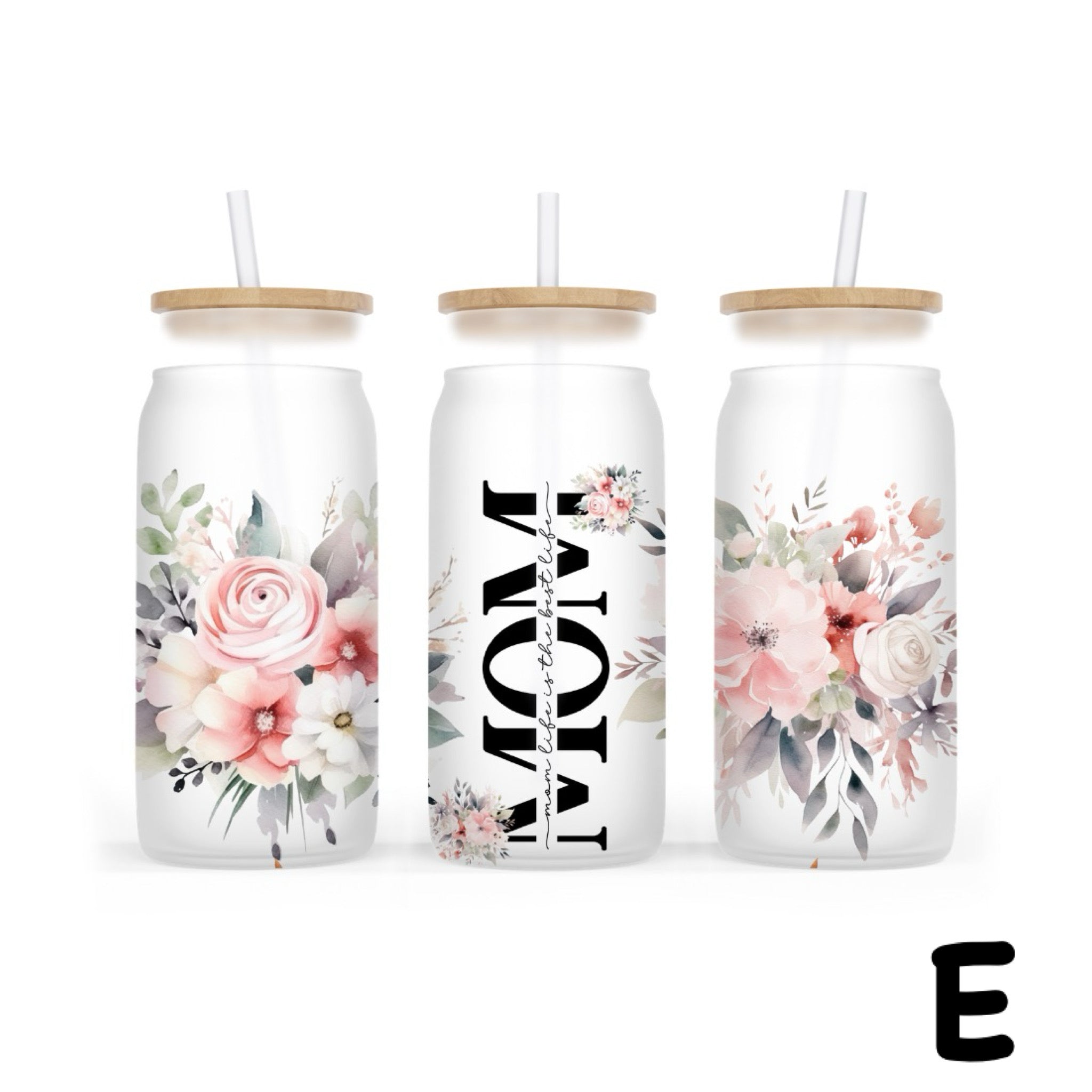 Mom Life Libbey glass