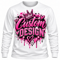 Custom Adult Long Sleeve Shirt