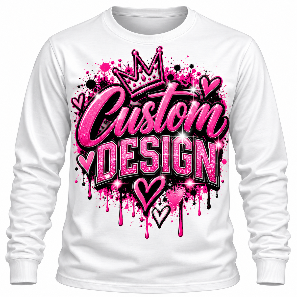 Custom Adult Long Sleeve Shirt