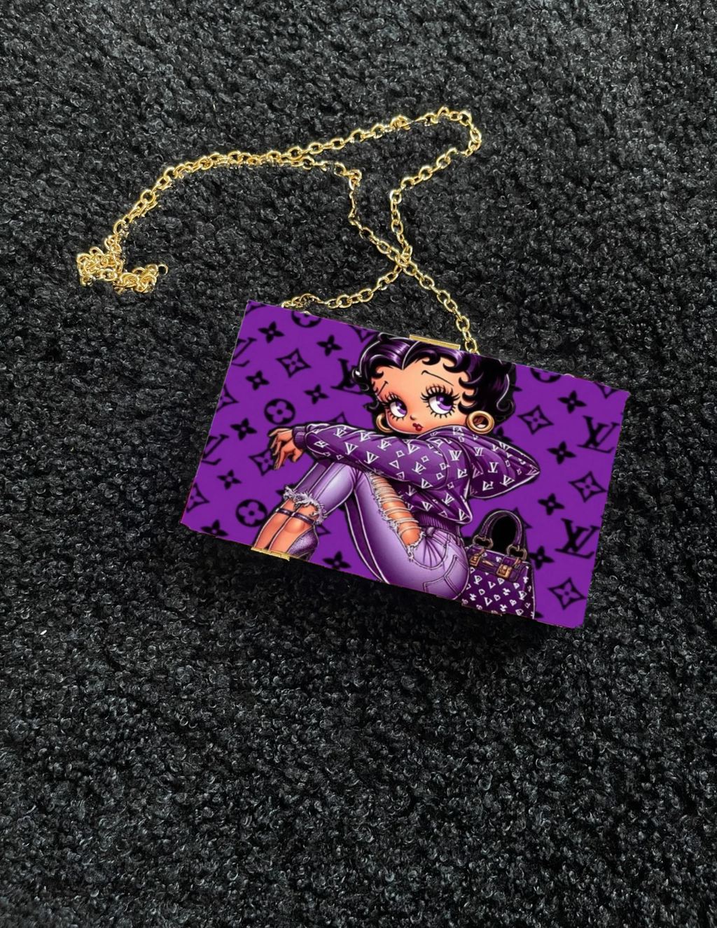 Customizable Acrylic Clutch Purse