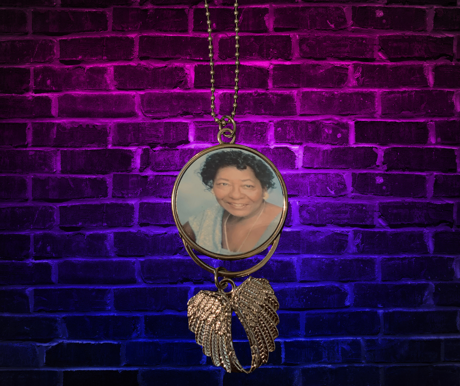 Angel Wing Memorial Car Ornament