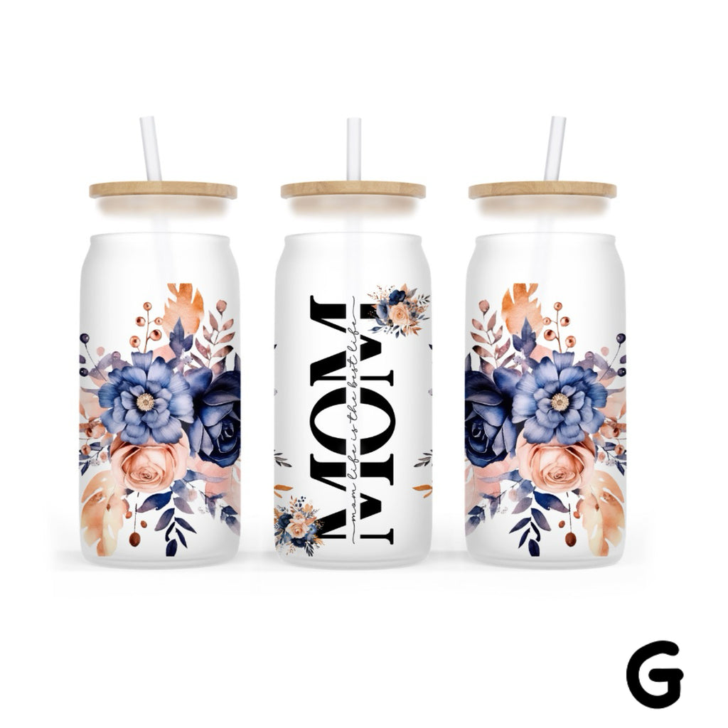 Mom Life Libbey glass