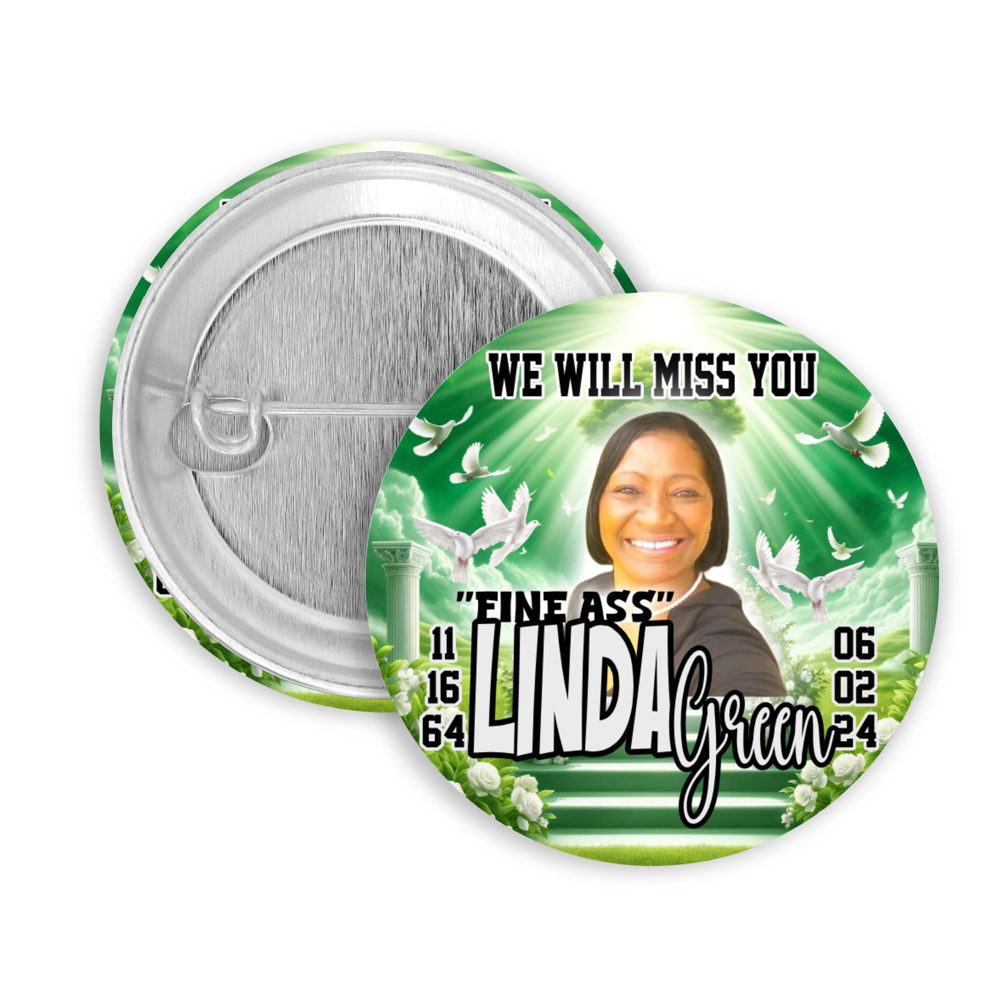 Memorial Buttons