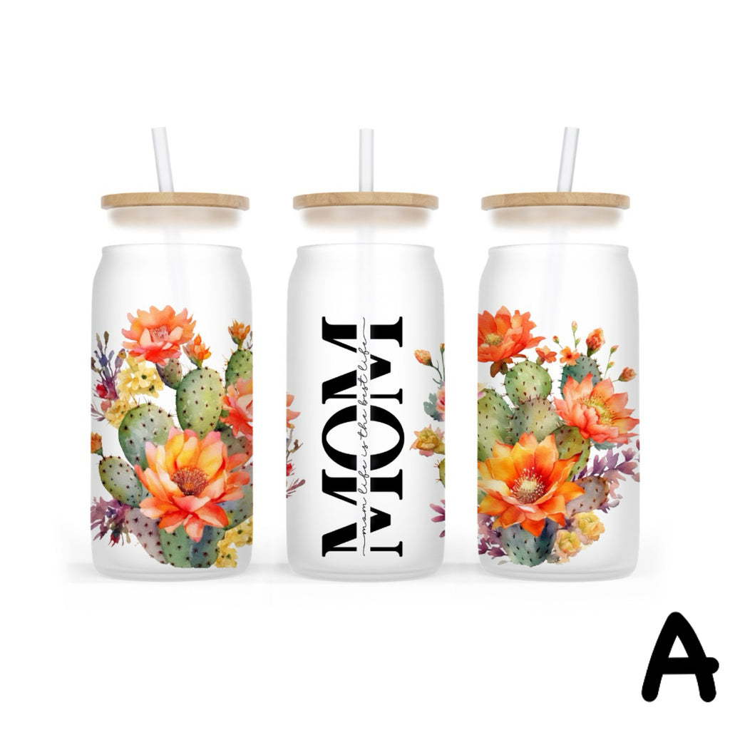 Mom Life Libbey glass