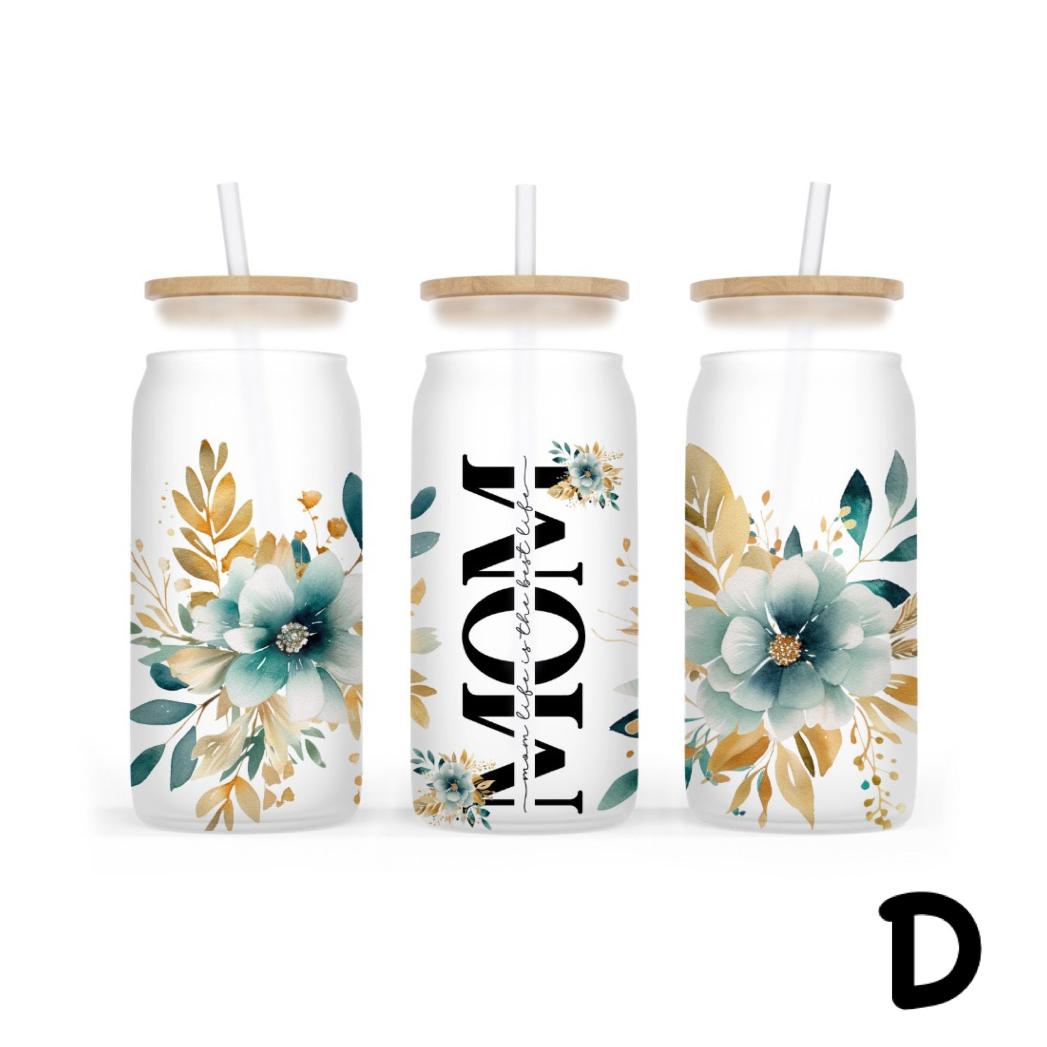 Mom Life Libbey glass