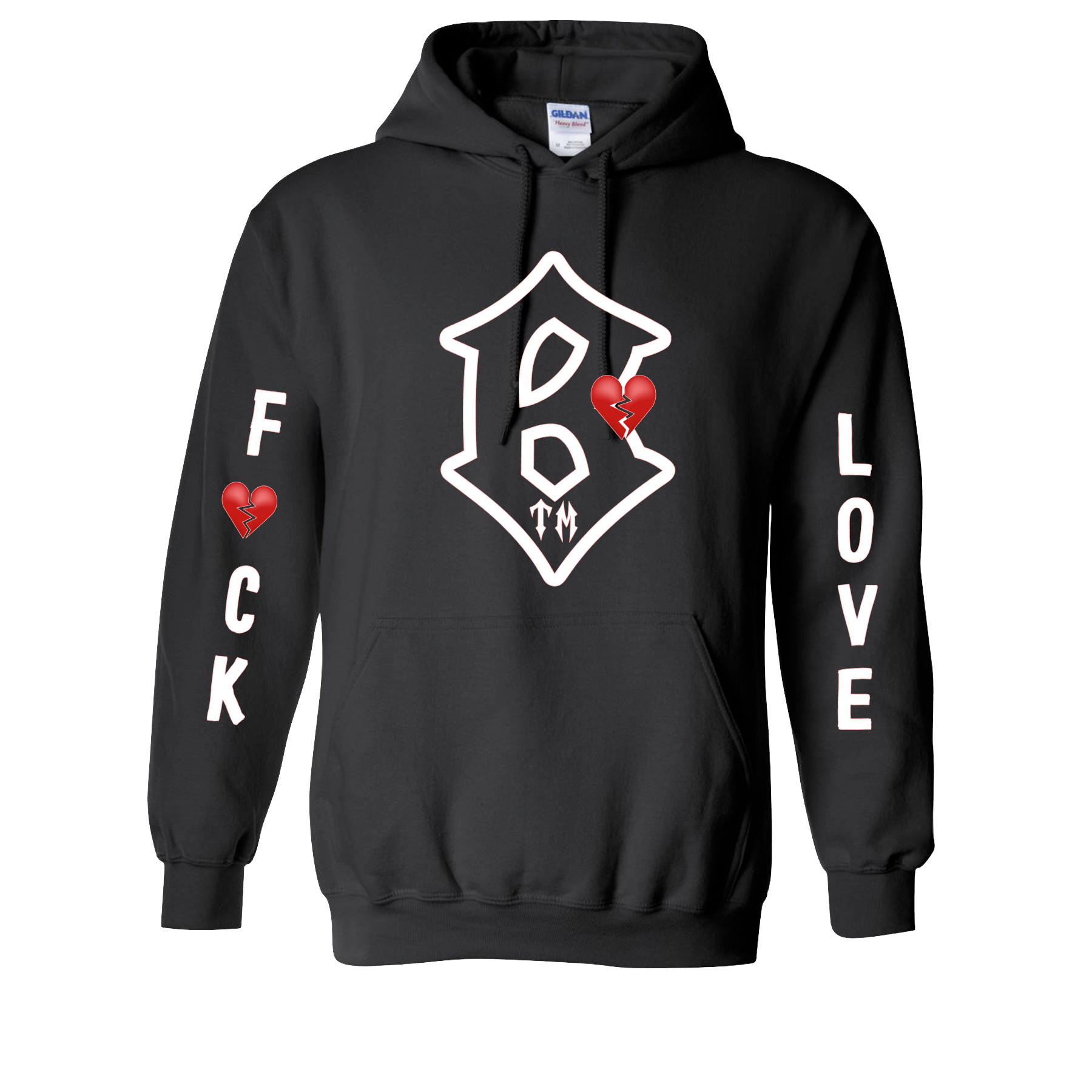 BTM "F*CK LOVE" Hoodies