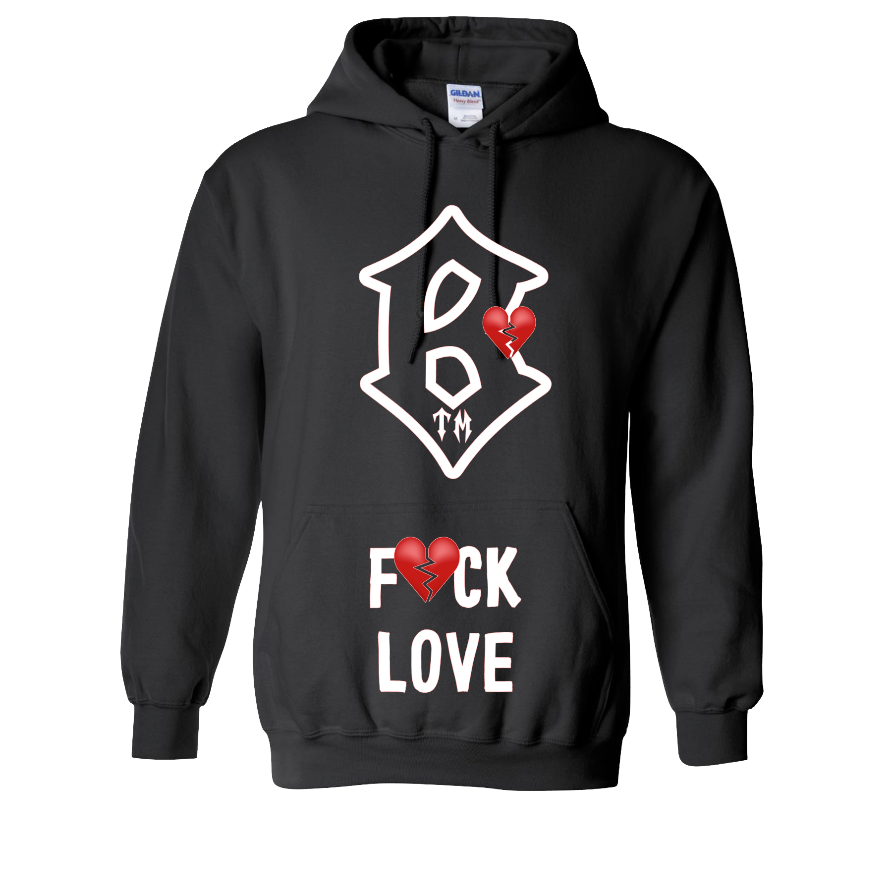 BTM "F*CK LOVE" Hoodies