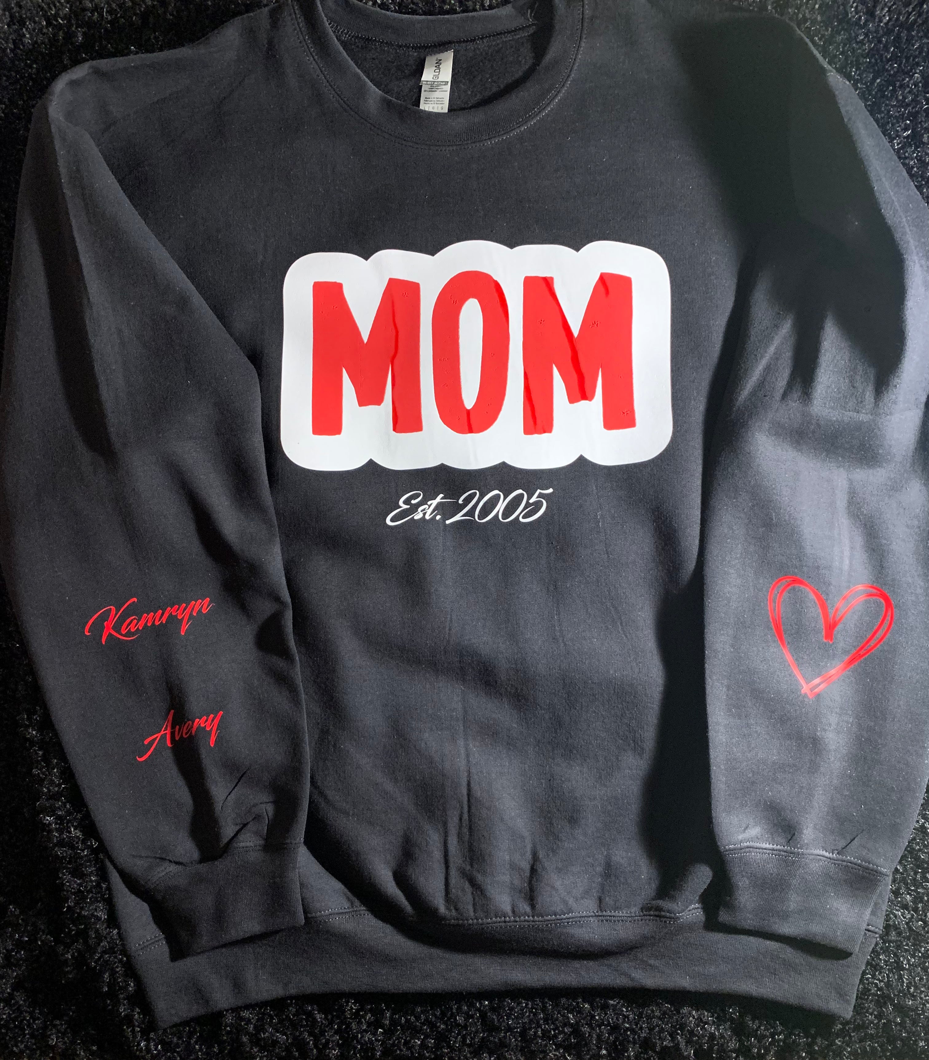 “MOM” sweater