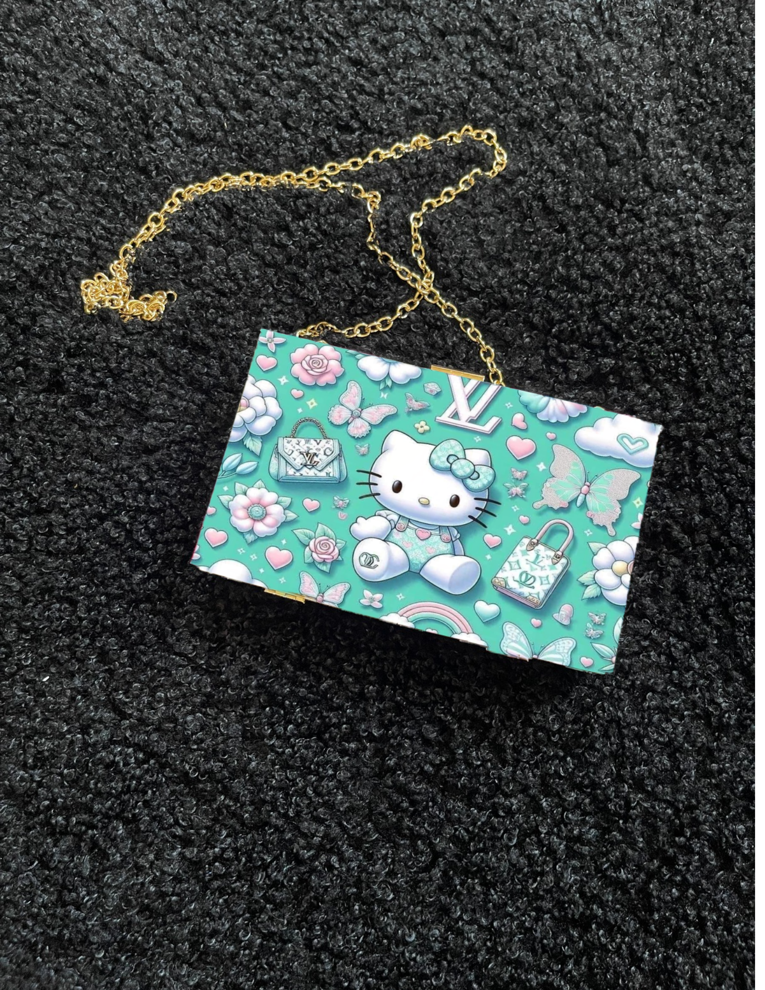 Customizable Acrylic Clutch Purse