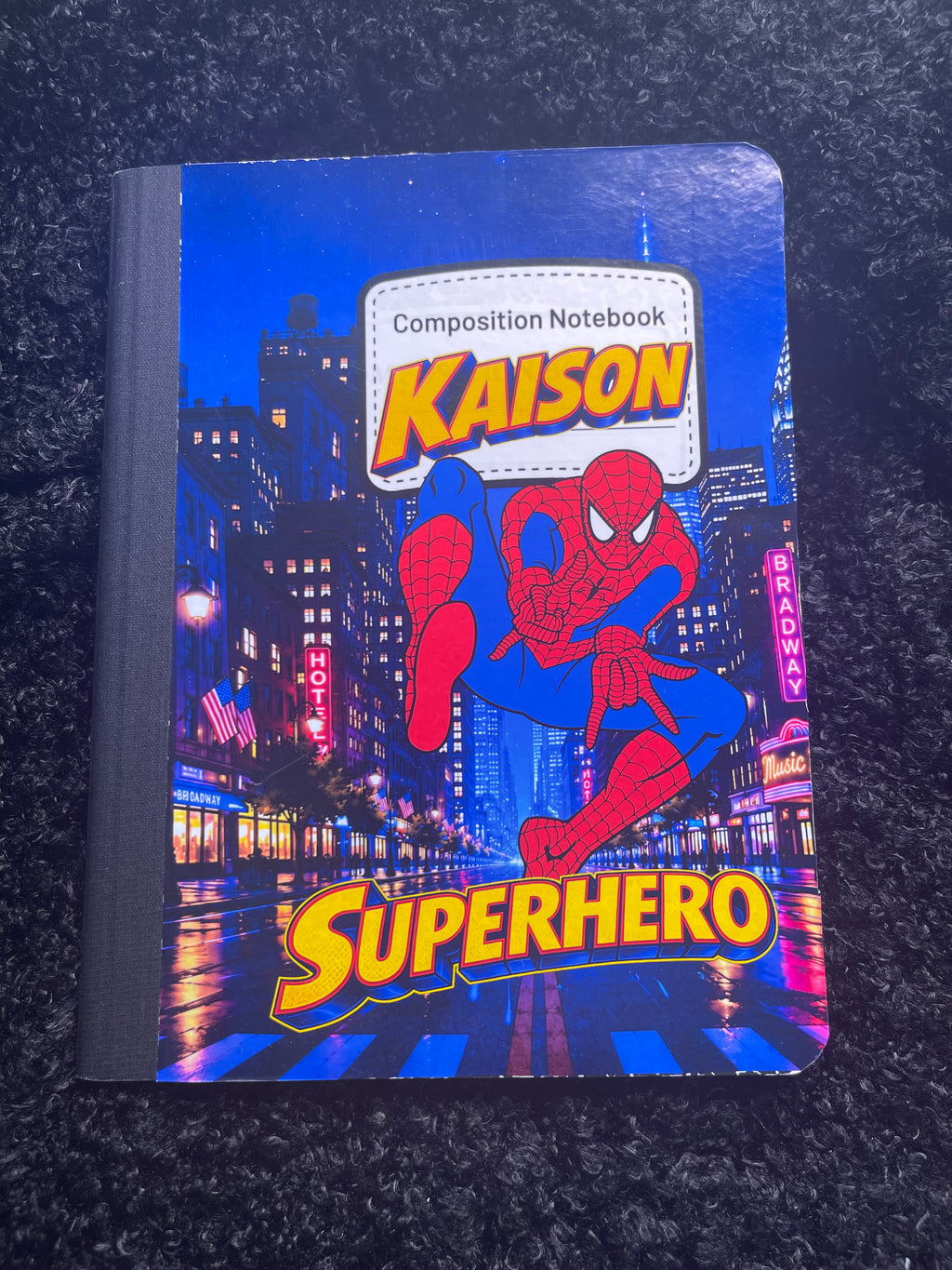 Custom Composition Notebook