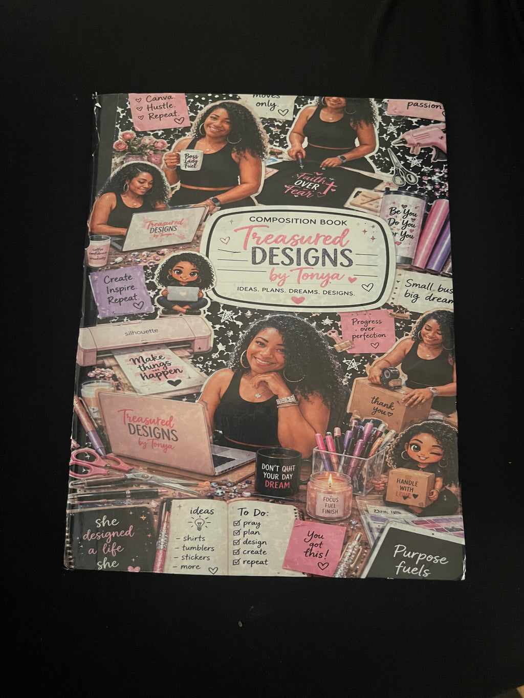 Custom Composition Notebook