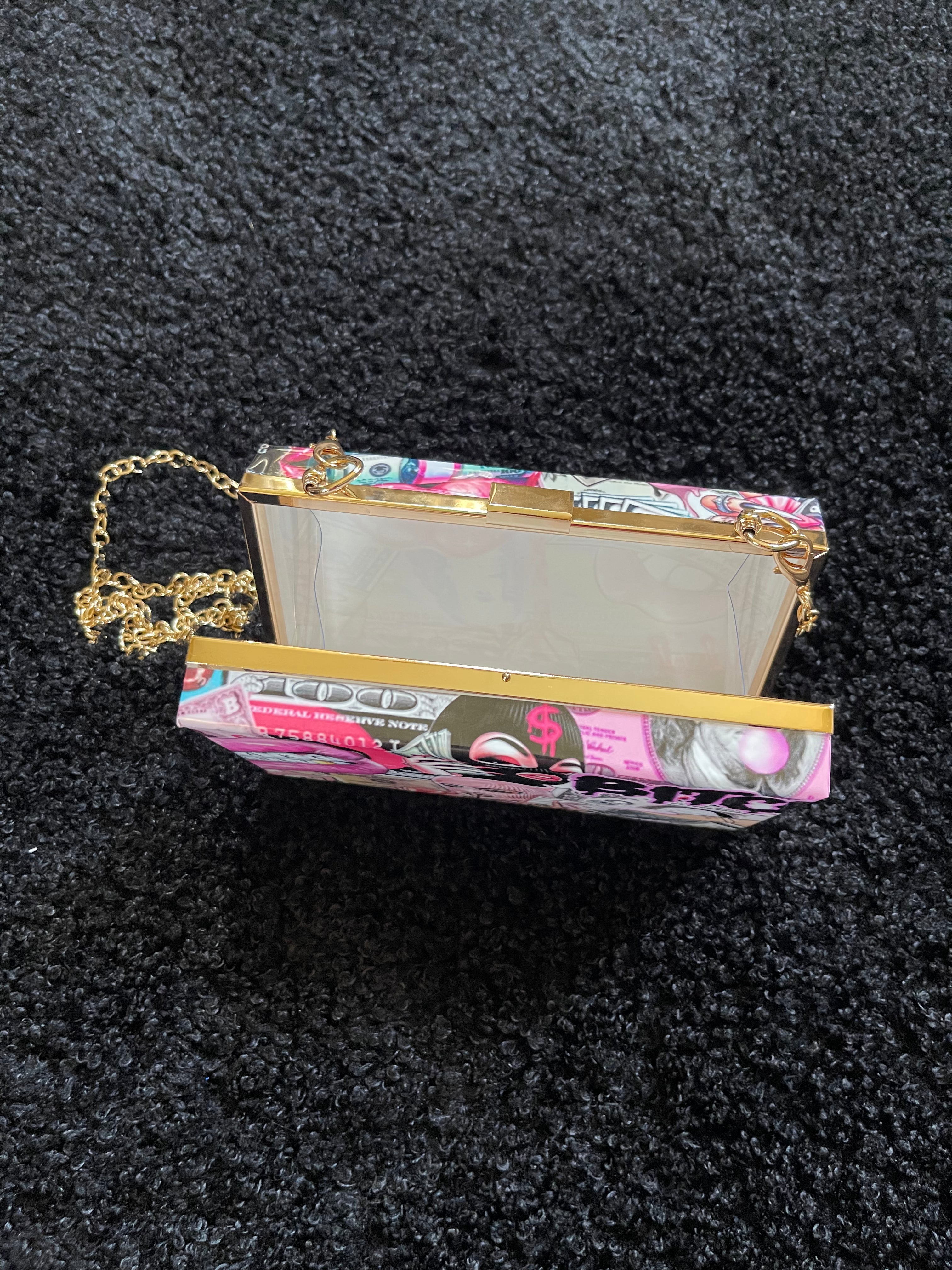 Customizable Acrylic Clutch Purse