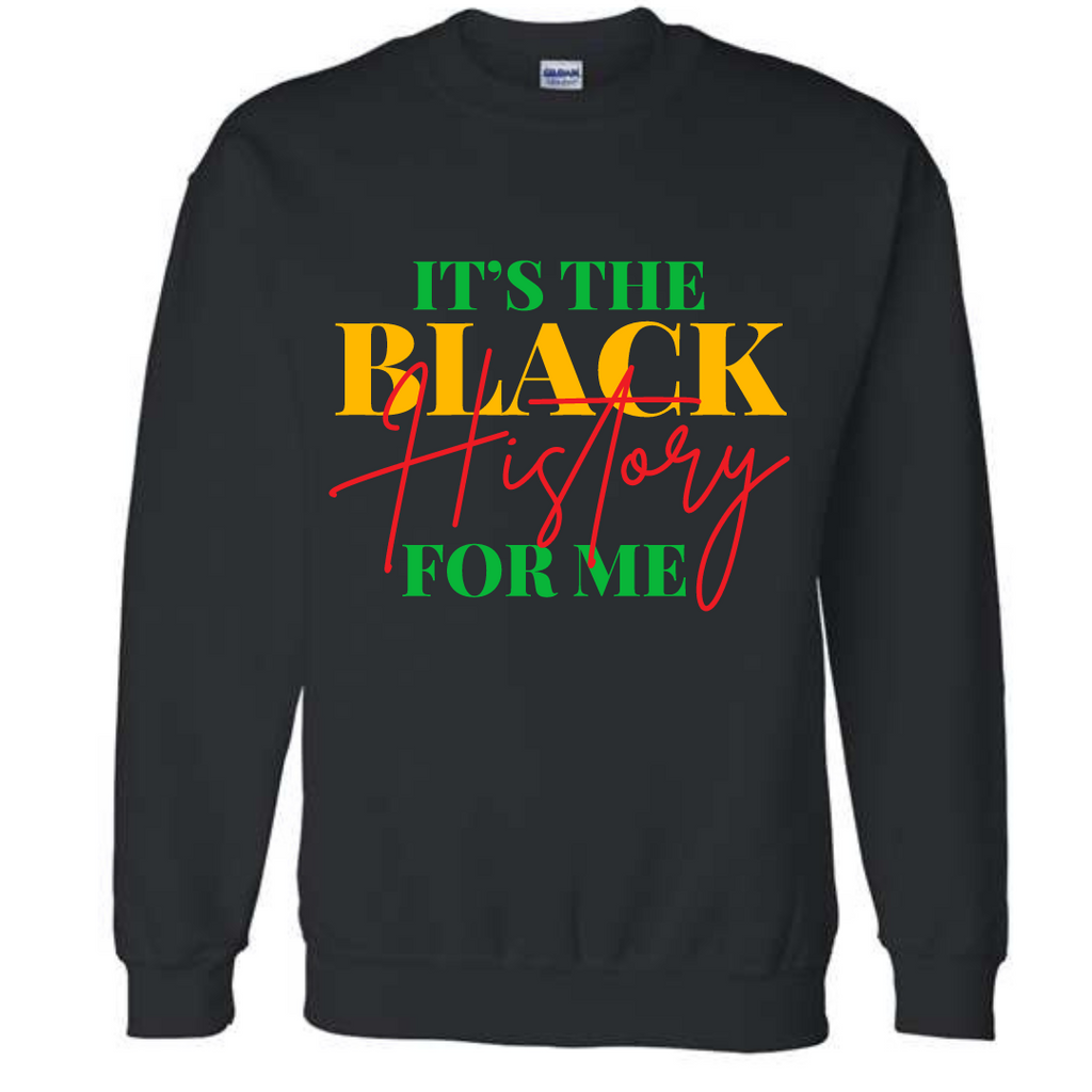 It's the Black History...