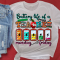 Battery Life of a Teacher