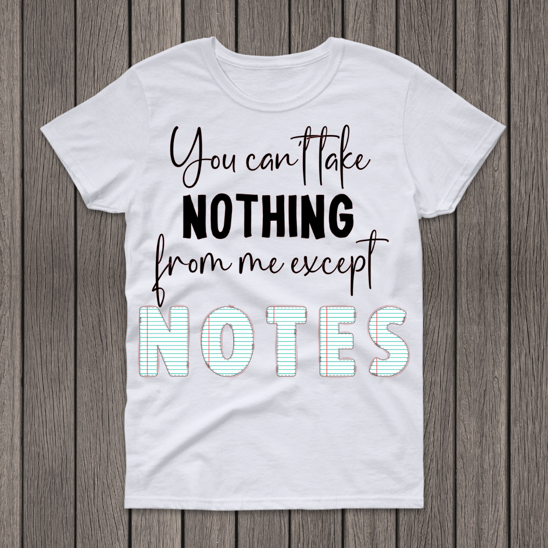 You Can't Take Nothing From Me