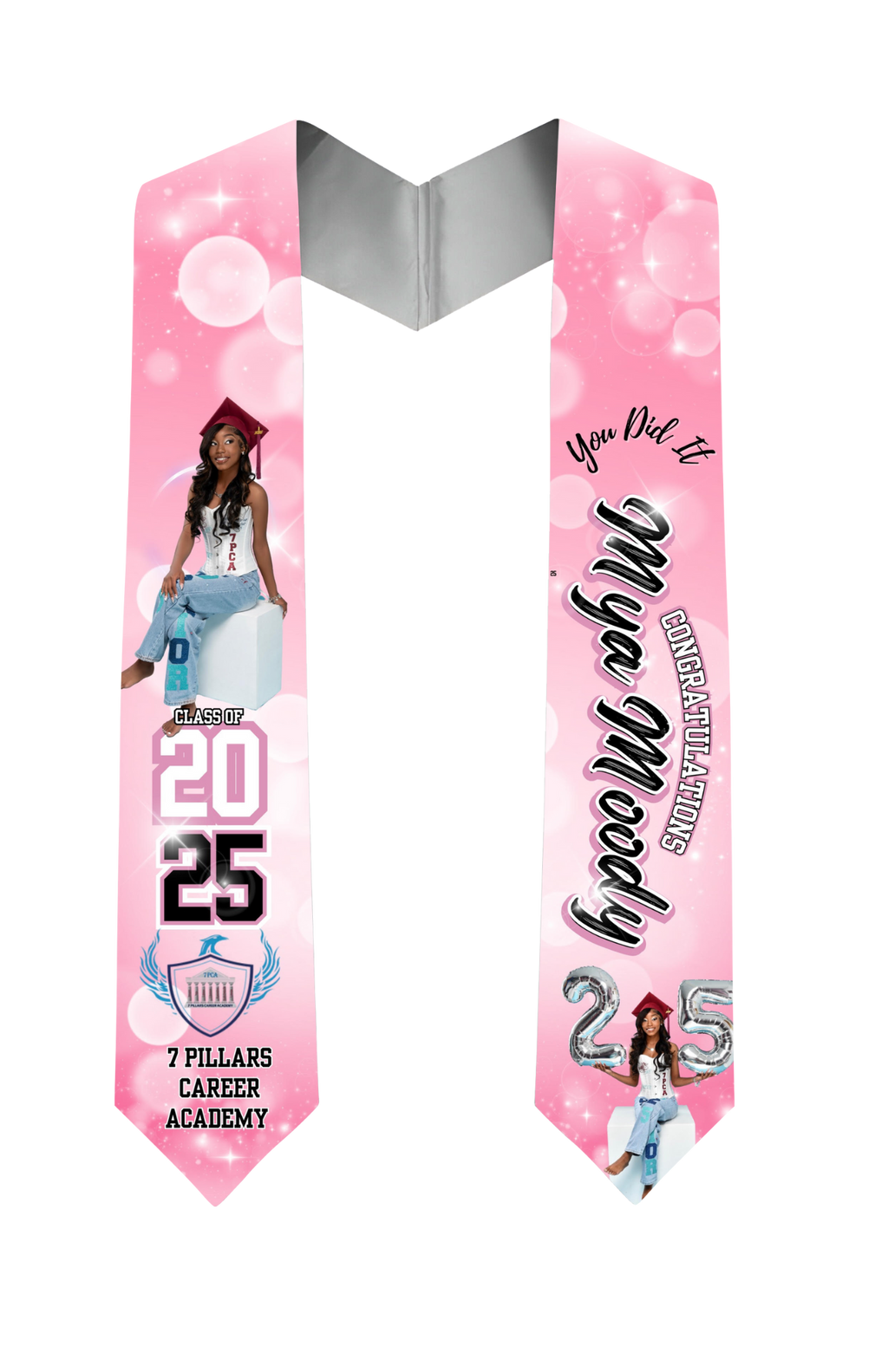Customized Graduation Stole