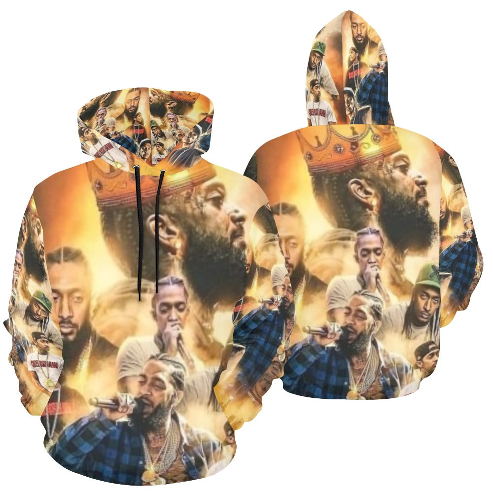 Customized Men's All Over Hoodie