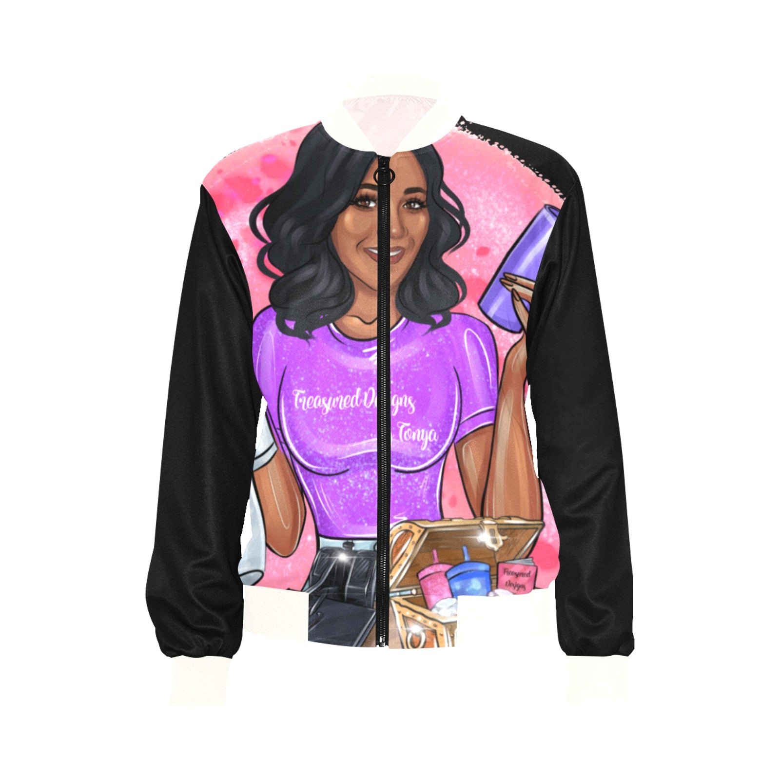 Customized All Over Print Bomber Jacket
