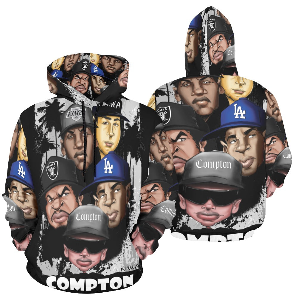 Customized Men's All Over Hoodie