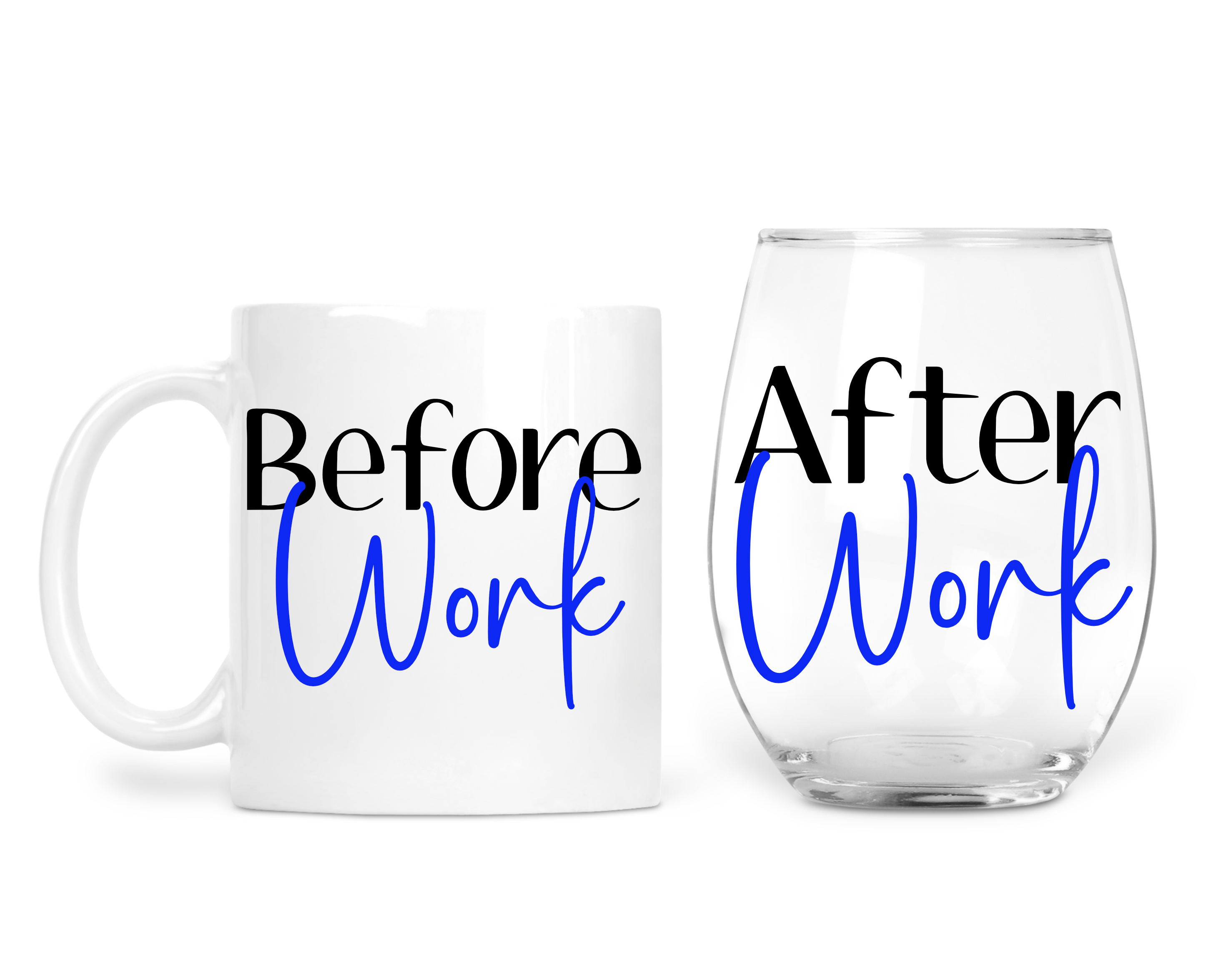 Coffee Mug & Wine Set