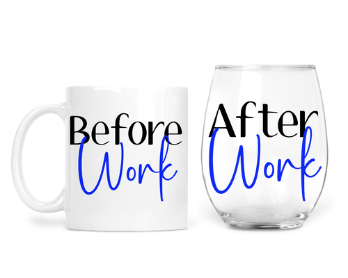 Coffee Mug & Wine Set