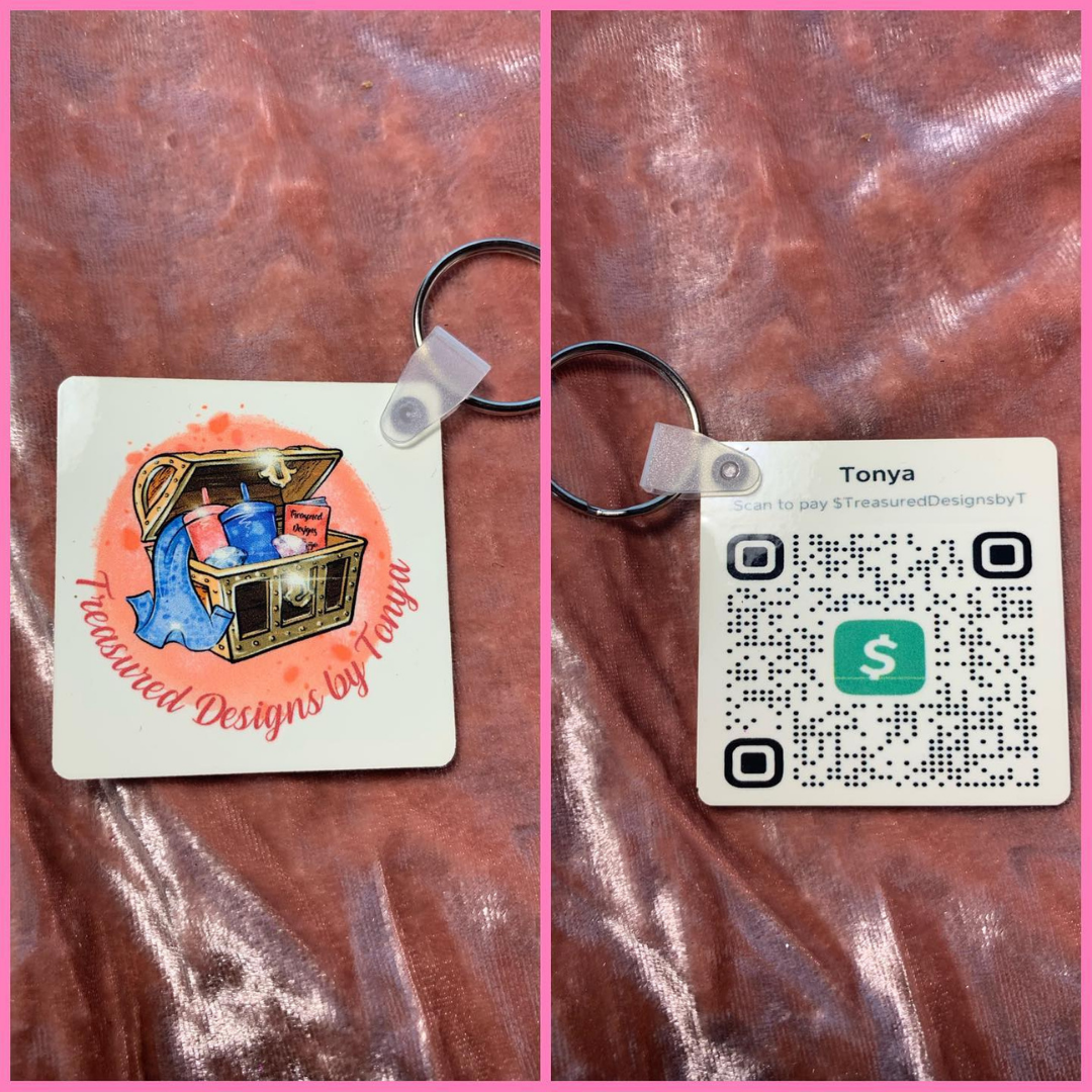 Customized CashApp Keychain