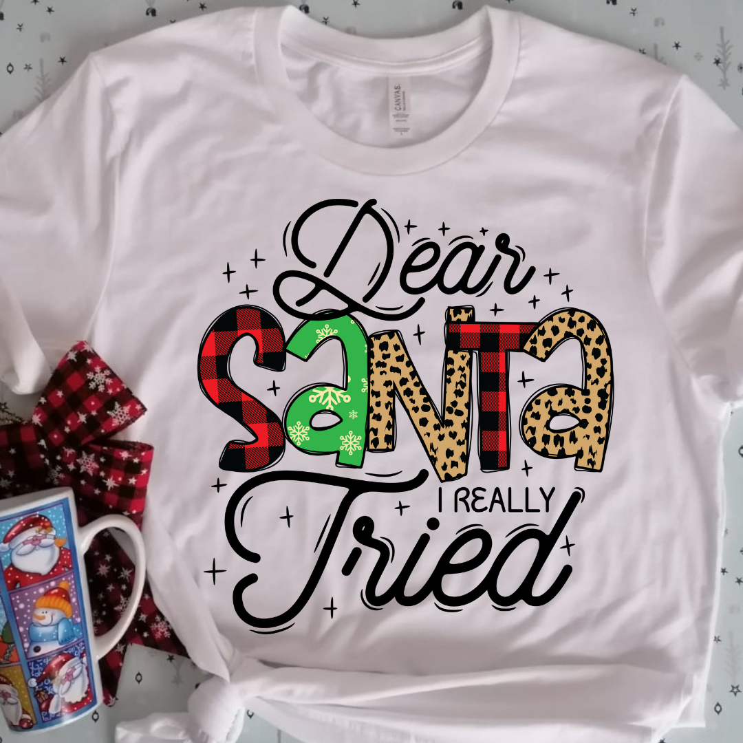 Dear Santa, I really tried