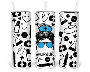 Customized 20 oz skinny tumbler