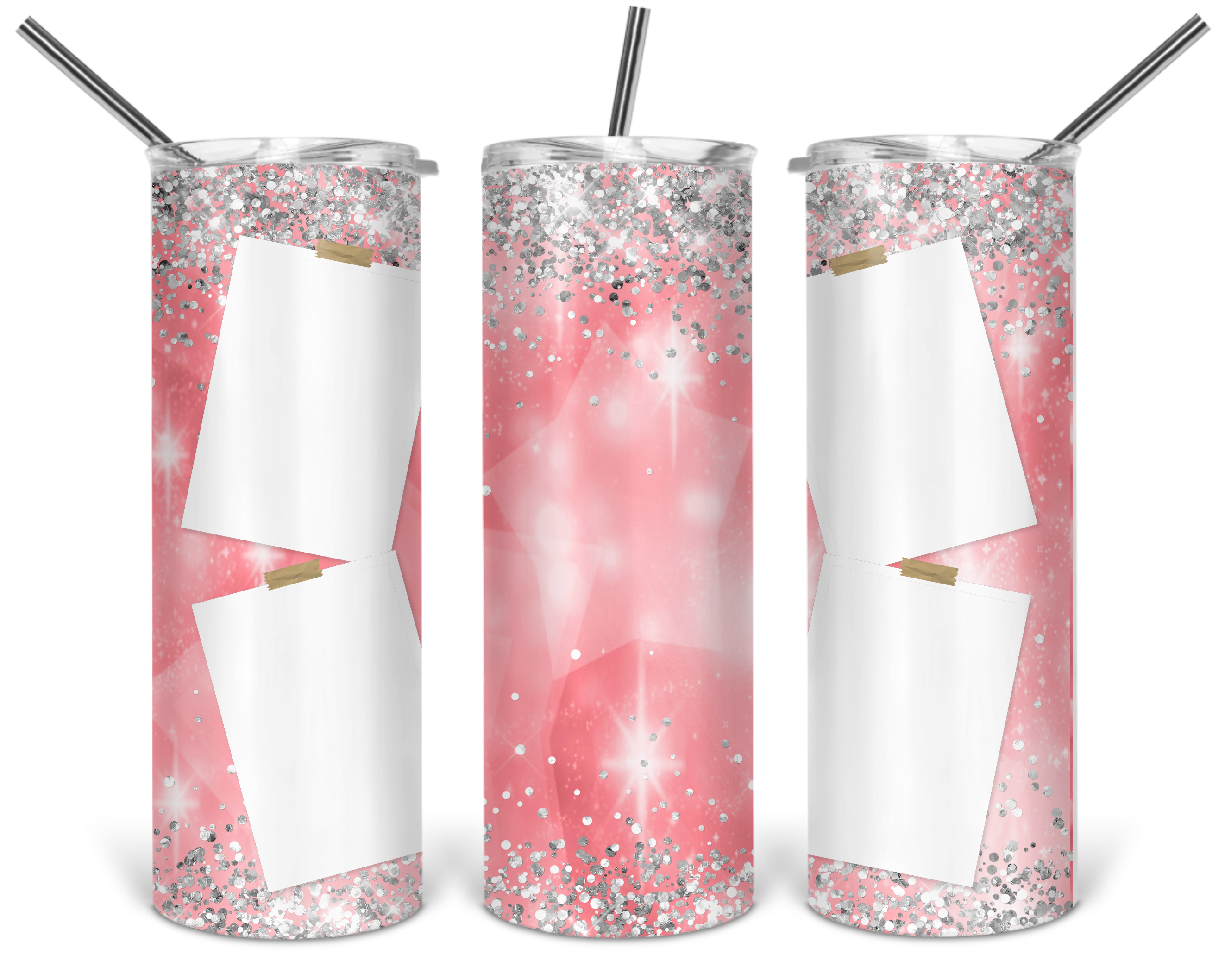 Customized 20 oz skinny tumbler