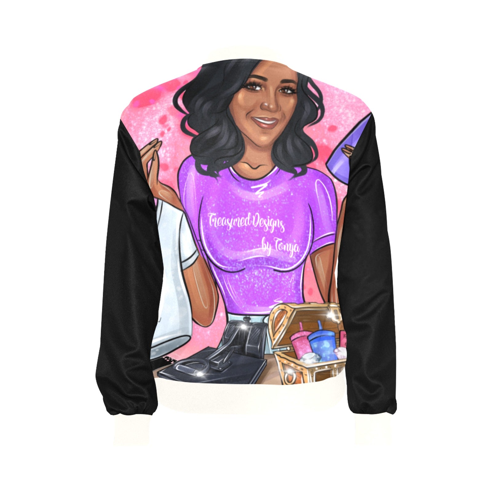 Customized All Over Print Bomber Jacket
