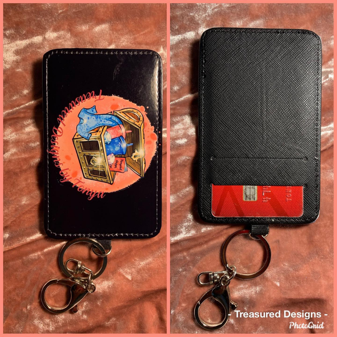 Customized Credit Cardholder Keychain