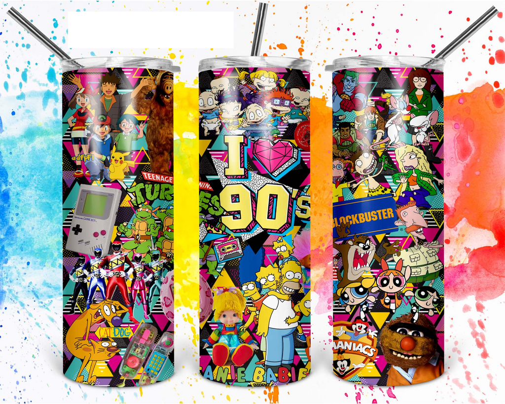 Customized 20 oz skinny tumbler