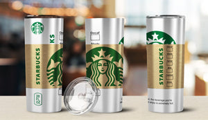 Customized 20 oz skinny tumbler